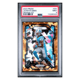 Jahmyr Gibbs PSA 9 2023 Panini Prizm Orange Ice Rookie RC Card #331