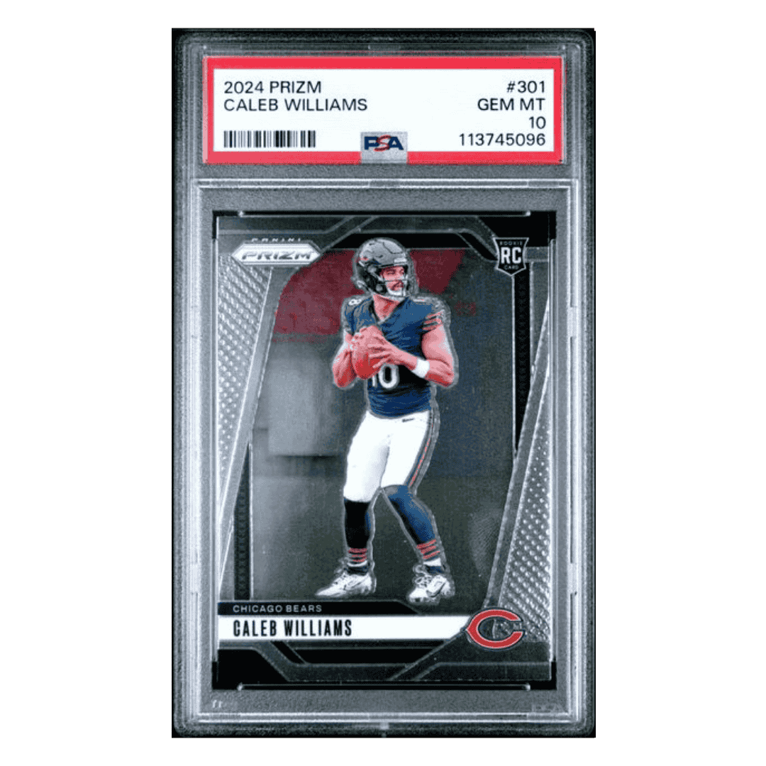 Caleb Williams PSA 10 2024 Panini Prizm Rookie RC Card #301