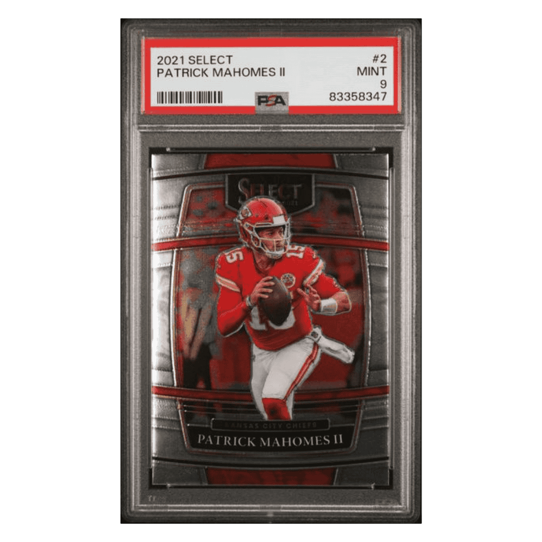 Patrick Mahomes PSA 9 2021 Panini Select Card #2