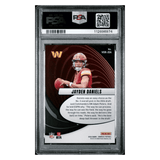 Jayden Daniels PSA 9 2024 Panini Donruss Vortex Rookie RC Card #VORJDA