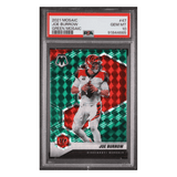 Joe Burrow PSA 10 2021 Panini Mosaic Green Card #47