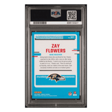 Zay Flowers PSA 10 2023 Panini Donruss Rated Rookie Card #307
