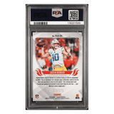 Justin Herbert PSA 10 2023 Panini Phoenix Flame Throwers Pink #d / 175 Card #FLA25