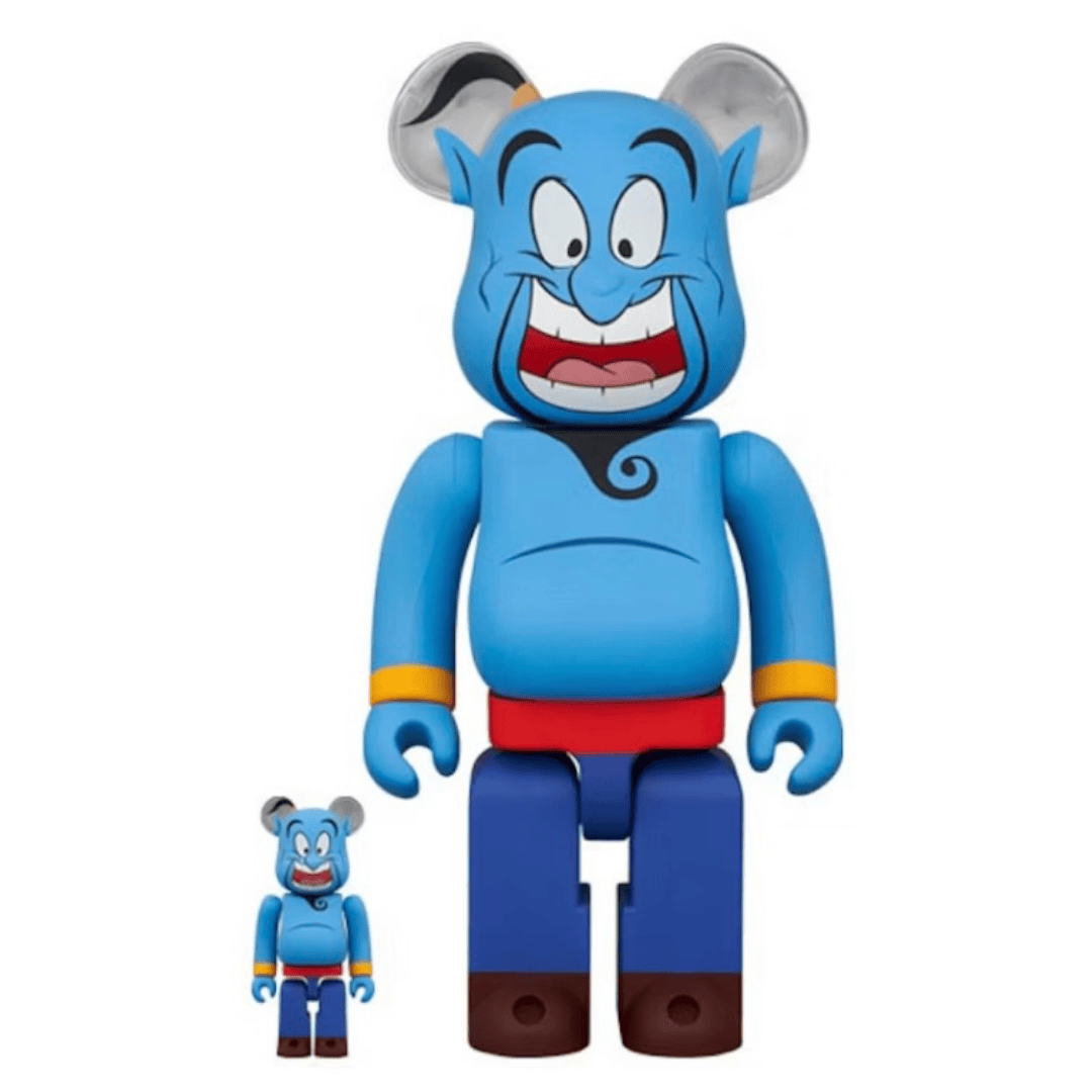 Bearbrick Disney Aladdin Genie 100% & 400%