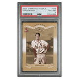 Stan Musial PSA 8 2003 Panini Donruss Classics #d / 1500 Card #116
