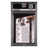 Mookie Betts PSA 10 2023 Topps Update Black Gold Card #BG28