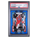 Shai Gilgeous-Alexander PSA 10 2023 Panini Prizm Blue Seismic #d /99 Card #85