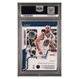 Steph Curry PSA 9 2021 Panini Mosaic Autographs Card #AMSCY