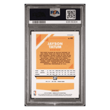 Jayson Tatum PSA 10 2019 Panini Donruss Optic Fanatics Card #82