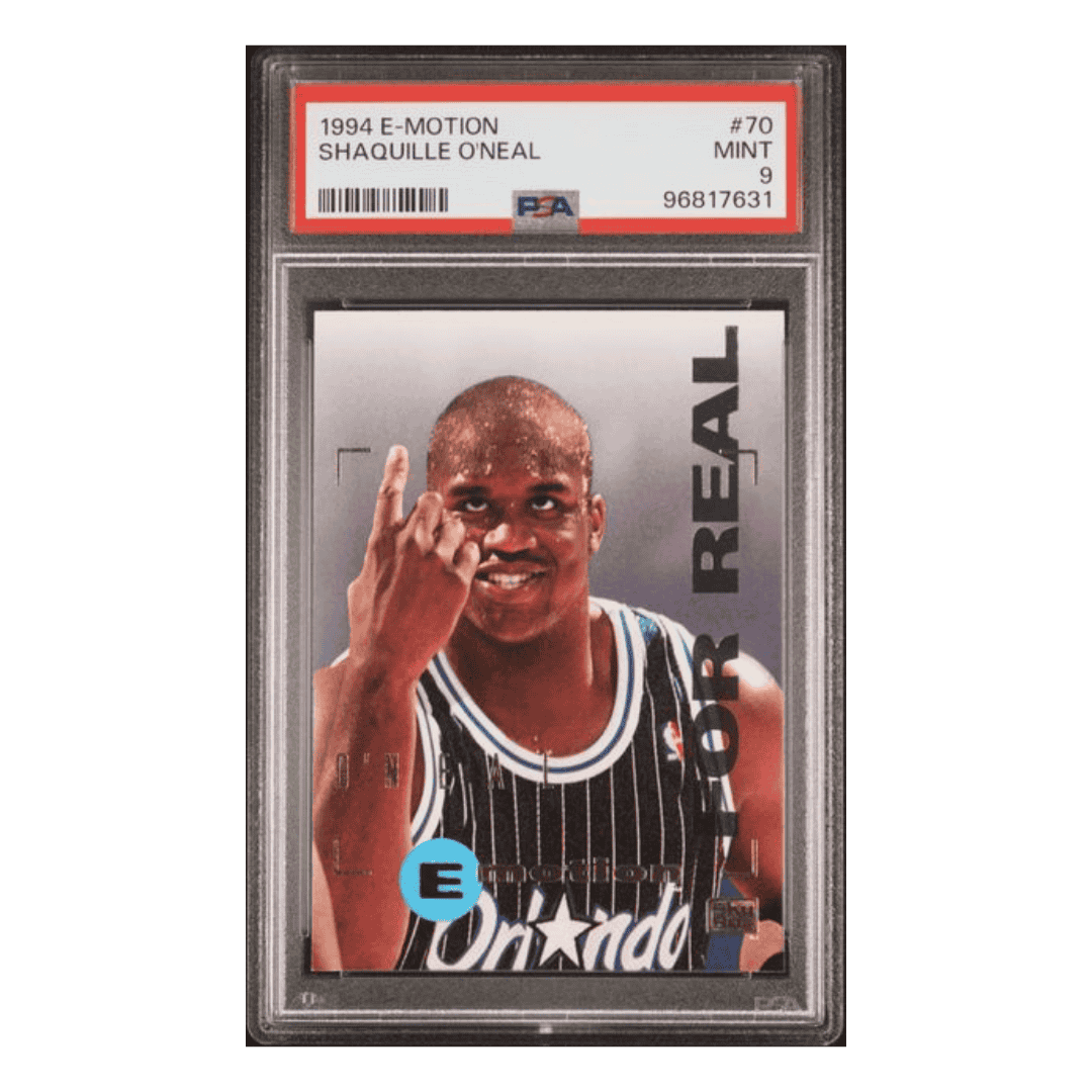 Shaquille O'Neal PSA 9 1994 Skybox E-Motion Card #70
