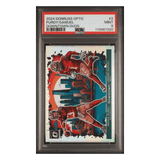 Brock Purdy Deebo Samuel PSA 9 2024 Panini Donruss Optic Downtown Duos Card #2