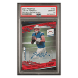 Justin Herbert PSA 10 2021 Panini Prestige Signature Red Premium XP Card #192