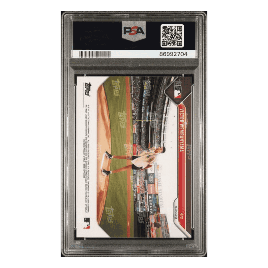 Victor Wembanyama PSA 10 2023 Topps Now Card #472