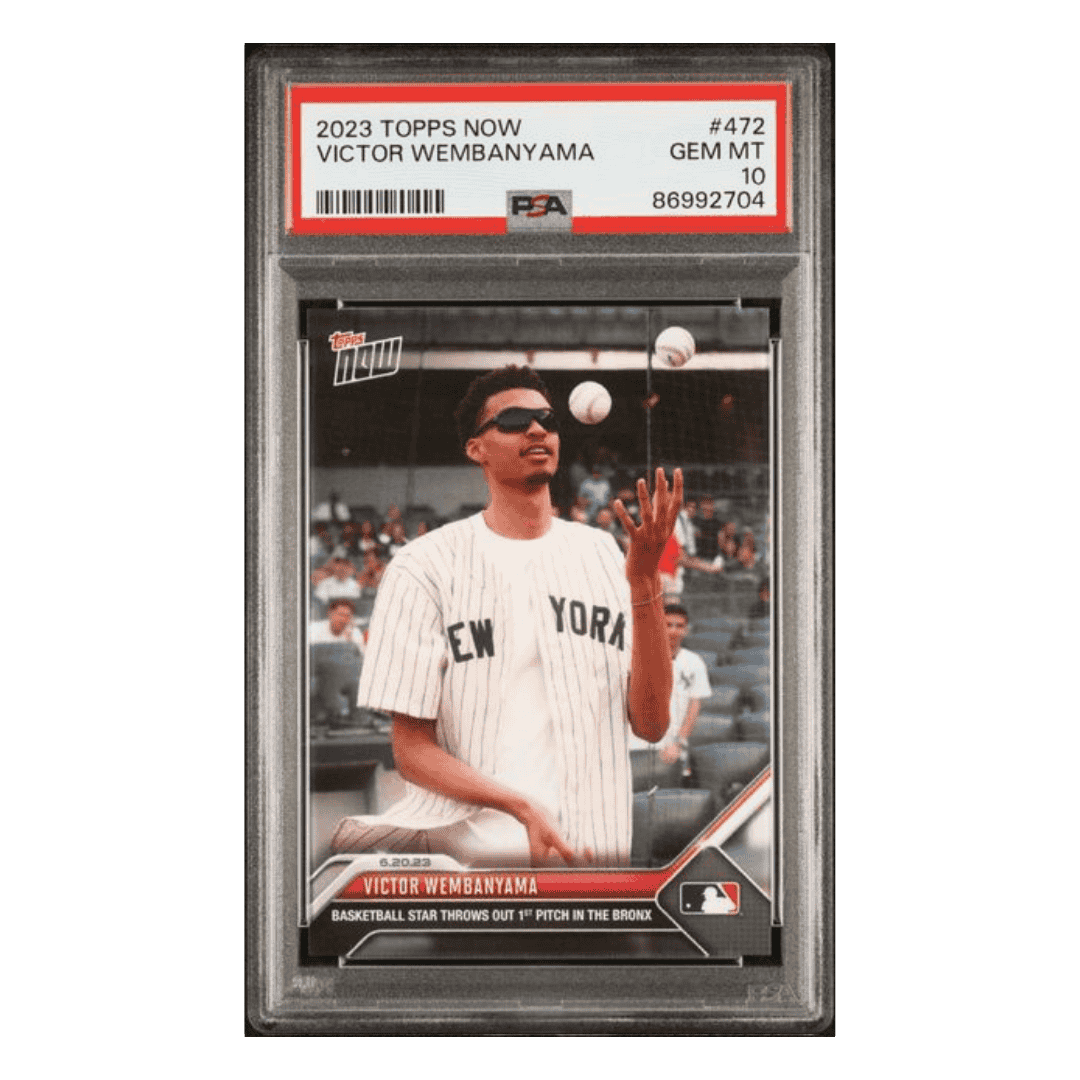 Victor Wembanyama PSA 10 2023 Topps Now Card #472