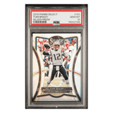 Tom Brady PSA 10 2019 Panini Select Silver Prizm Card #101