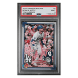 Mookie Betts PSA 9 2025 Topps Murakami Tokyo Series Card #5