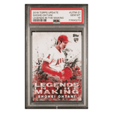 Shohei Ohtani PSA 10 2018 Topps Update Legends in the Making Card #LITM-21