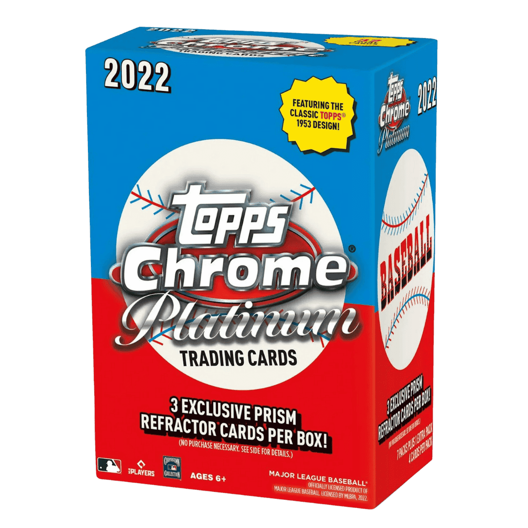 2022 Topps Chrome Platinum Anniversary Baseball Blaster Box