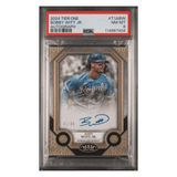 Bobby Witt Jr PSA 8 2024 Topps Tier One Autograph #d /99 Card #T1ABW