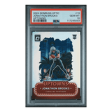 Jonathon Brooks PSA 10 2024 Panini Donruss Optic Uptowns Card #13