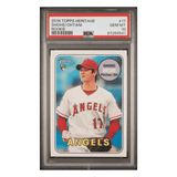 Shohei Ohtani PSA 10 2018  Topps Heritage Variation Rookie RC Card #17