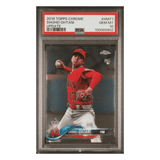 Shohei Ohtani PSA 10 2018 Topps Chrome Update Rookie RC Card #HMT1