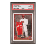 LeBron James PSA 10 2003 Topps Draft Pick Rookie Card #221