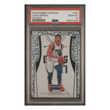 Luka Doncic PSA 10 2018 Panini Threads Dazzle Rookie RC SP Card #101
