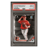 Gunnar Henderson PSA 10 2019 Topps Bowman Draft Chrome Card #BCD22