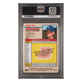 Bobby Witt Jr PSA 9 2020 Bowman Heritage Chrome Prospects Gold Refractor #d/50 Card #BW