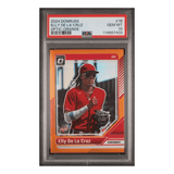 Elly De La Cruz PSA 10 2024 Panini Donruss Optic Orange #d/199 Card #18