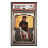 Jackson Holliday PSA 10 2023 Topps Bowman Draft Chrome SP Card #BDC118