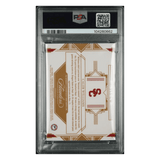Caleb Williams PSA 9 2023 Panini Flawless Collegiate Team Logo Signature Sapphire #d/15 Card #TLSCW