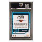 Jayden Daniels PSA 9 2024 Panini Donruss Optic Preview Pink Rated Rookie Card #389