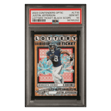 Justin Jefferson PSA 10 2023 Panini Contenders Optic Lottery Ticket Black Scope #d/25 Card #LT10
