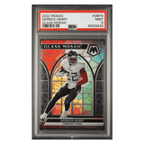 Derrick Henry PSA 9 2022 Panini Mosaic Glass Mosaic Card #GM14