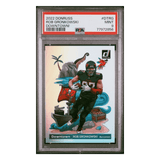 Rob Gronkowski PSA 9 2022 Panini Donruss Downtown! Card #DTRG
