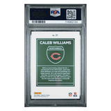 Caleb Williams PSA 10 2024 Panini Donruss Downtown! Card #21