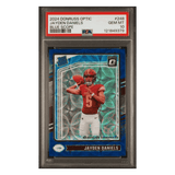 Jayden Daniels PSA 10 2024 Panini Donruss Optic Blue Scope Card #248