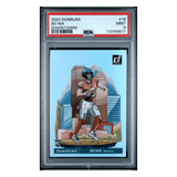 Bo Nix PSA 9 2024 Panini Donruss Downtown! Rookie RC Card #19