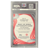 Jaxson Dart PSA 10 2024 Bowmans Best University Best of 2024 Autograph Card #JD