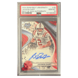 Jaxson Dart PSA 10 2024 Bowmans Best University Best of 2024 Autograph Card #JD