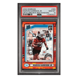 Marvin Harrison Jr PSA 10 2024 Panini Donruss Optic Preview Red Pandora Card #393