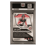 Rome Odunze PSA 9 2024 Panini Prizm Blue Wave Rookie RC #d/ 230 Card #385