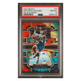 Anthony Edwards PSA 10 2023 Panini Select Tie Dye Prizm #d/ 25 Card #37