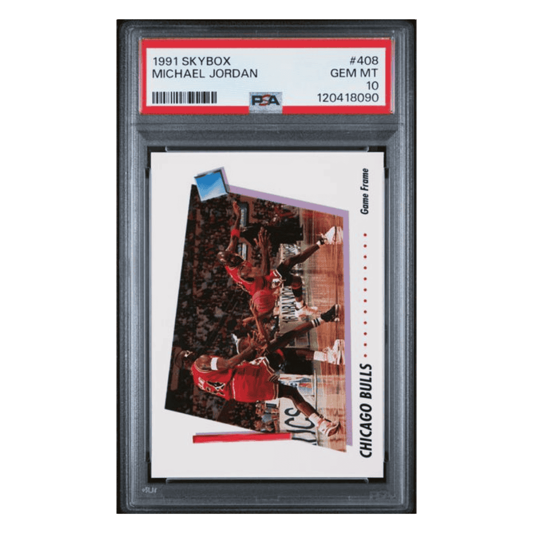 Michael Jordan PSA 10 1991 Skybox Card #408