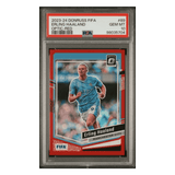Erling Haaland PSA 10 2023-24 Panini Donruss FIFA Optic Red #d/ 299 Card #89