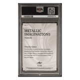 Hasbulla PSA 9 2024 Leaf Metallic Imaginations Gold #d/99 Card #MI4