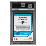 Michael Penix Jr PSA 9 2024 Panini Donruss Optic Rated Rookie Red Mojo Card #279