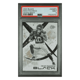 Isiah Pacheco PSA 9 2024 Panini Black White Night Card #WNIPO